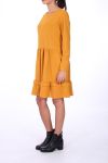 DRESS 0210 MUSTARD