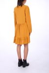 DRESS 0210 MUSTARD