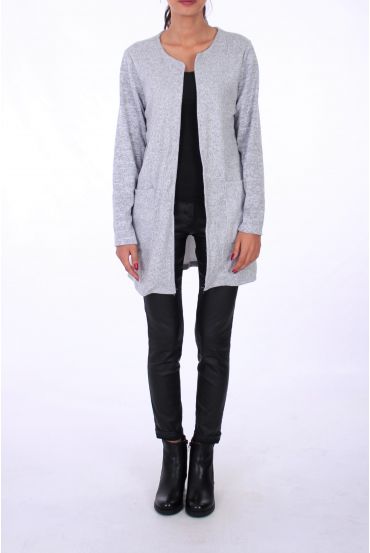 CHALECO / CHAQUETA 0212 GRIS CLARO