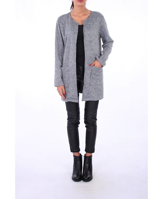 GILET / VESTE 0212 GRIS FONCE