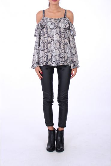 TOP SHOULDERS OPEN 0211 REPTILE