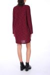 KLEID STOFF CHINA 0219 BORDEAUX