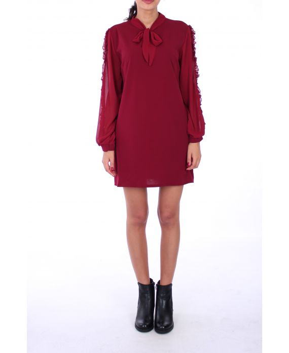 KLEID ÄRMEL PHANTASIEN 0217 BORDEAUX