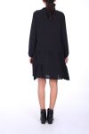 NECKLINE DRESS HAS BUILD 0216 BLACK