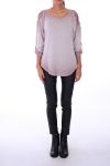 PULL EPAULES FANTAISIE 0256 ROSE