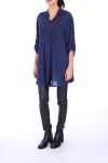 TUNIC LACE 0243 NAVY