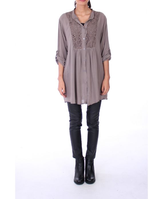 TUNIC LACE 0243 TAUPE