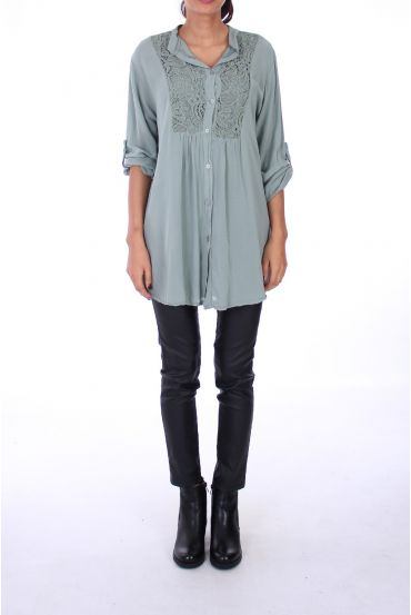 TUNIC LACE 0243 KHAKI