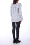 PULLOVER BUTTON SOFT 0241 GREY