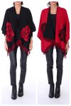 PONCHO REVERSIBLE 0244 BLACK