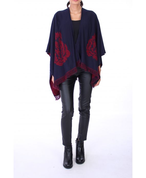 PONCHO REVERSIBILE 0244 NAVY