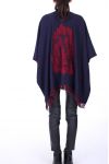 PONCHO REVERSIBILE 0244 NAVY