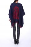 PONCHO REVERSIBILE 0244 NAVY