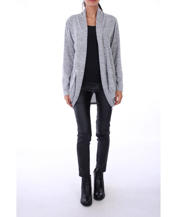 GILET 0245 GRIS