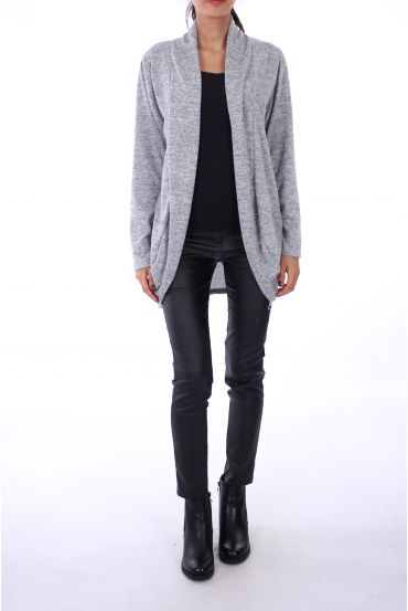 GILET 0245 GRIS