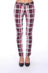 BROEK X 4 TEGELS S M L XL 0267 BORDEAUX