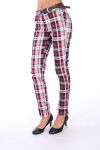 BROEK X 4 TEGELS S M L XL 0267 BORDEAUX