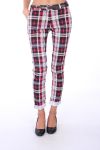 BROEK X 4 TEGELS S M L XL 0267 BORDEAUX