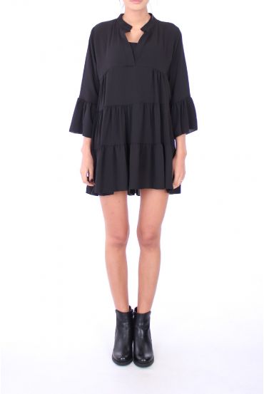 TUNIC DRESS 0286 BLACK