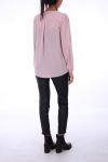 BLOUSE DRAPPE 0287 PINK