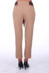 BROEK RIEM LEOPARD 0292 BEIGE