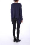 JUMPER AVEVA POM-POM 0303 NAVY