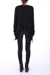 JUMPER AVEVA POM-POM 0303 NERO