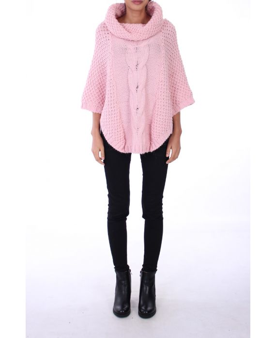 PONCHO BIG MESH 0304 PINK