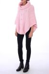 PONCHO BIG MESH 0304 PINK