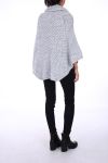 PONCHO BIG MESH 0304 GREY