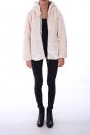 COAT FUR SYNTHETIC 0311 WHITE