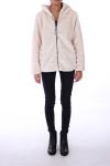 COAT FUR SYNTHETIC 0311 WHITE