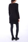 PULL ROBE TORSADE 0309 NOIR