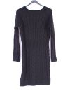 ROBE TORSADE 0328 NOIR