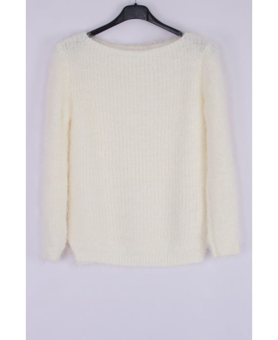 PULL DOUX 0334 BLANC