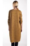 SWEATER TUNIC JEWEL 0338 MUSTARD