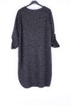 SWEATER TUNIC JEWEL 0338 BLACK