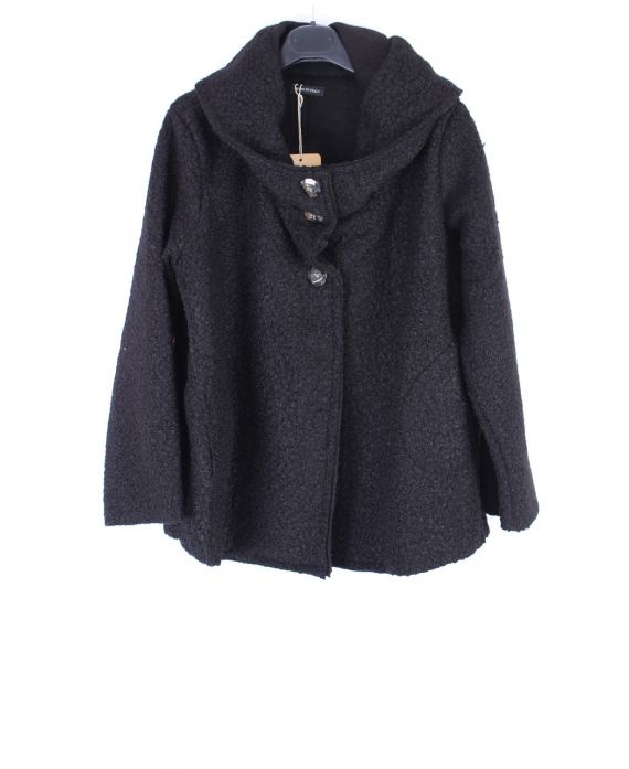 MANTEAU 0345 NOIR