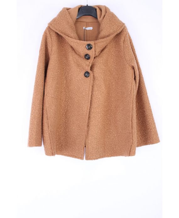 COAT 0345 CAMEL