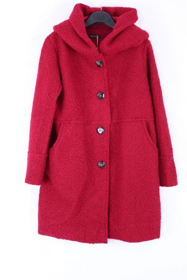 MANTEAU 0346 BORDEAUX