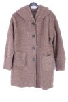 GRANDE CAPPOTTO PULSANTI 0351 TAUPE