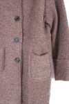 GRANDE CAPPOTTO PULSANTI 0351 TAUPE