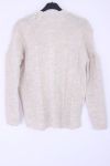 PULL EFFET EFFILOCHE 0352 BEIGE