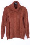 PULL COL ROULE TORSADE 0354 CAMEL