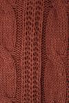 SWETER Z GOLFEM-RZUCA TORSADE 0354 CAMEL