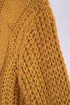 PULL COL ROULE TWIST 0354 MUSTARD