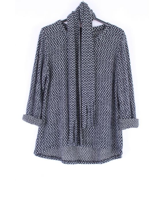 PULL + ECHARPE DOUX 0381 MARINE