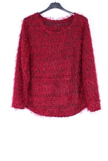 PULL LUREX 0399 BORDEAUX