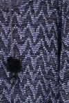 GROßE PULLOVER-LUREX ZICK-ZACK 0389 BLAU