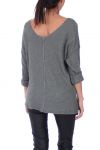 PULL SOFT DETAIL ARGENTE 0280 KHAKI